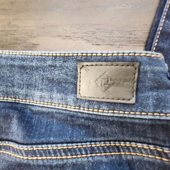 Truth Theory Petite Dark Wash High Waisted Size 4 Skinny Jeans - Picture 7 of 8